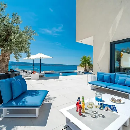 New! Luxury Boutique Fay, Heated Pool, Jacuzzi, Seaview Near Split And Omis * Dugi Rat