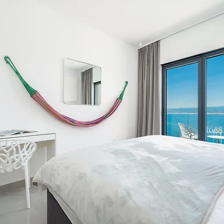 Villa New! Luxury Boutique Fay, Heated Pool, Jacuzzi, Seaview Near Split And Omis *