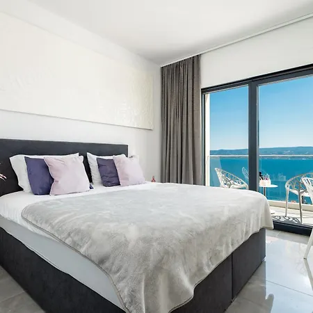 Villa New! Luxury Boutique Fay, Heated Pool, Jacuzzi, Seaview Near Split And Omis Dugi Rat