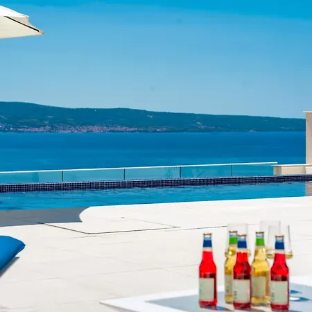 New! Luxury Boutique Fay, Heated Pool, Jacuzzi, Seaview Near Split And Omis * Dugi Rat