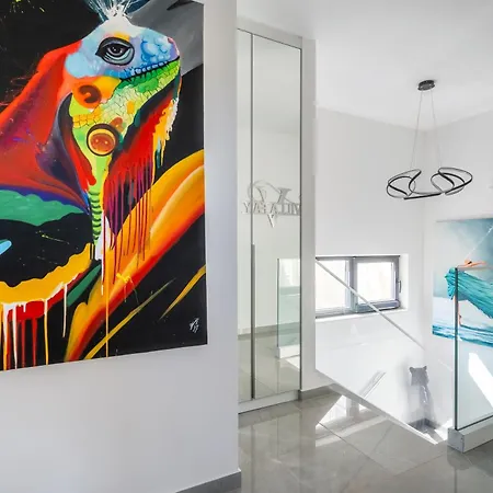 Villa New! Luxury Boutique Fay, Heated Pool, Jacuzzi, Seaview Near Split And Omis