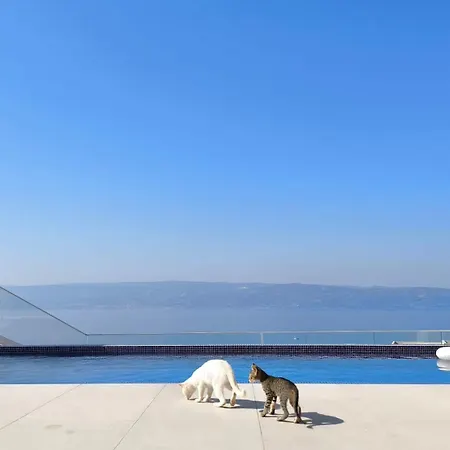 New! Luxury Boutique Fay, Heated Pool, Jacuzzi, Seaview Near Split And Omis * Dugi Rat