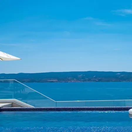 New! Luxury Boutique Fay, Heated Pool, Jacuzzi, Seaview Near Split And Omis Villa Dugi Rat